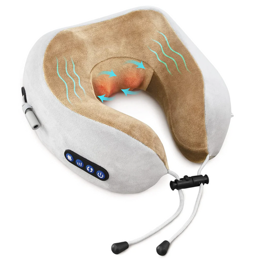 Cozy Neck Pillow Massager - For Neck & Shoulder Discomfort - Outdoor Kit